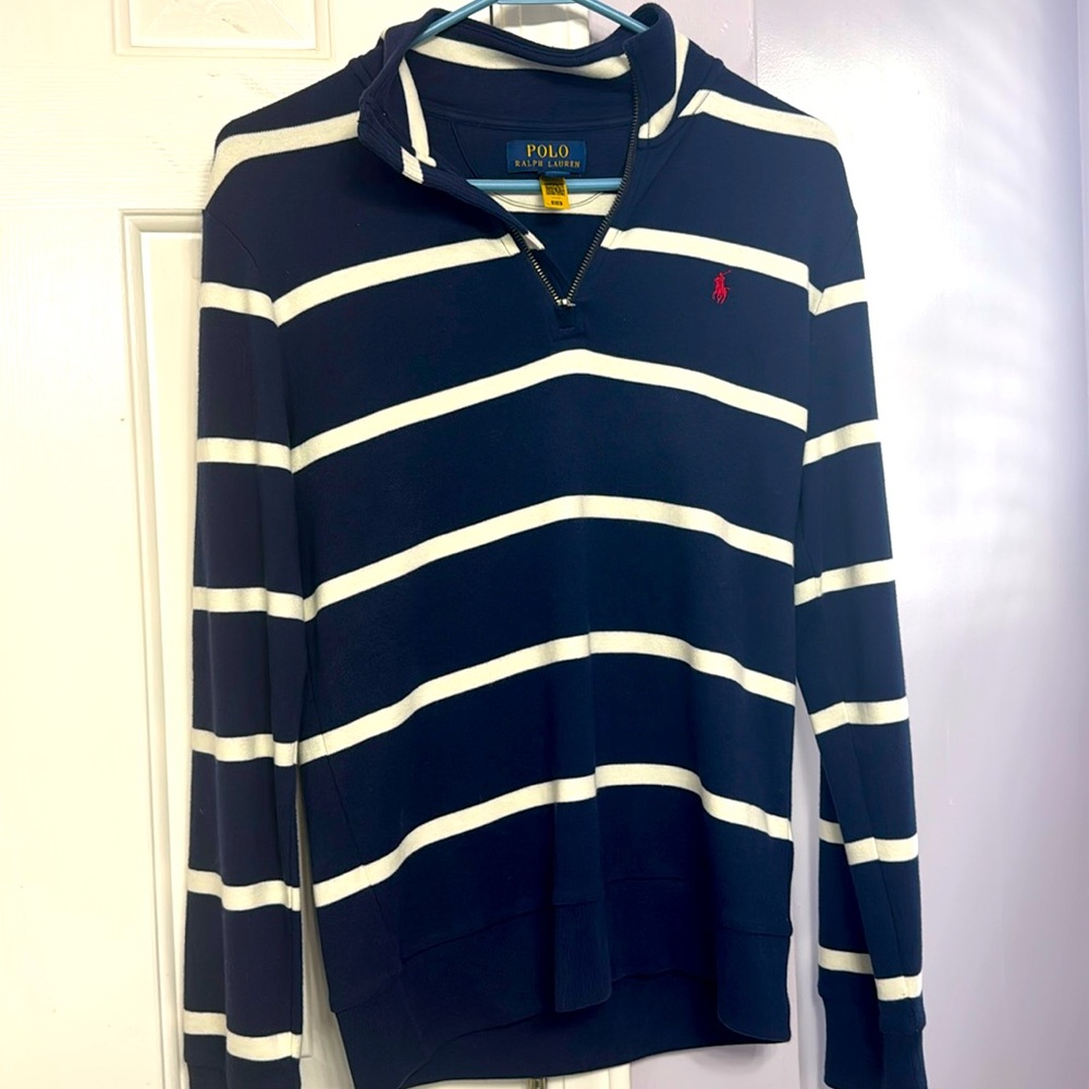 Polo by Ralph Lauren half zip boys size large